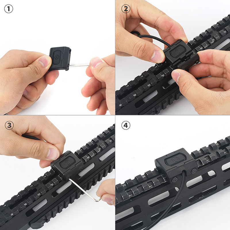 ブラグドマイヤー　ライドライン　ブラグドマイヤーなし　FR仕様 WADSN Modliteタイプ モジュラースイッチ PEQ/2.5mmプラグ (M-LOK