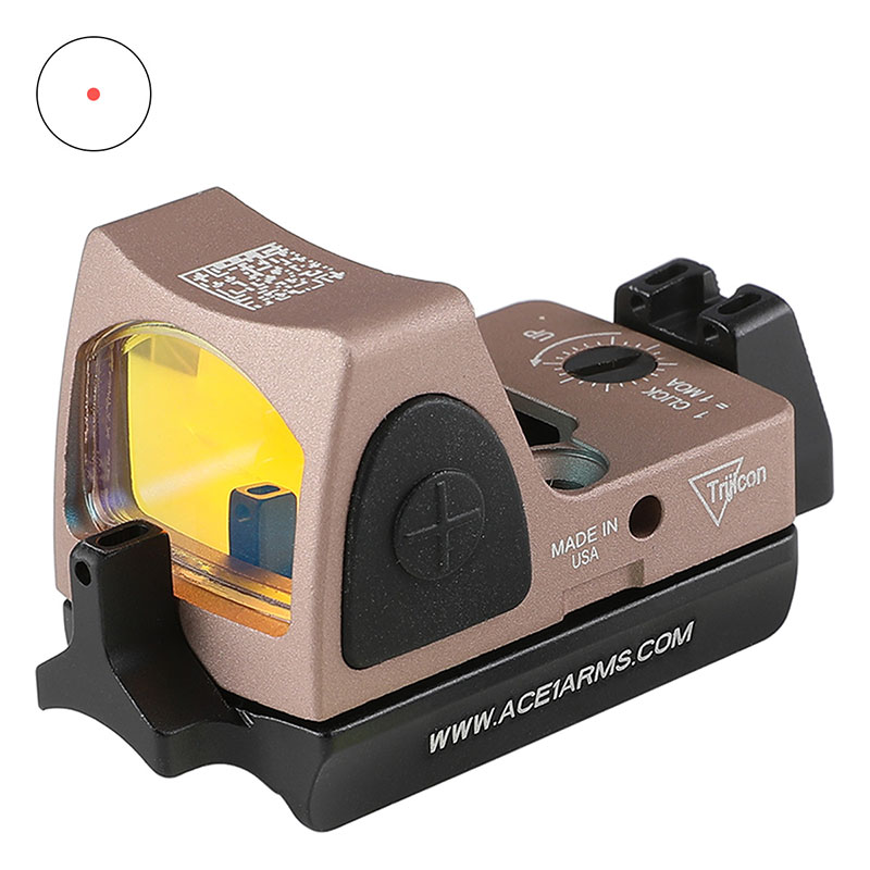 ACE1 ARMS RMRタイプドットサイト&Dueck Defenseスタイル1911用RBU FDE