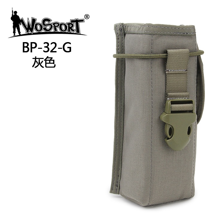 WoSporT PRC-148/152用ラジオポーチ GREY | サバゲー装備品,ポーチ