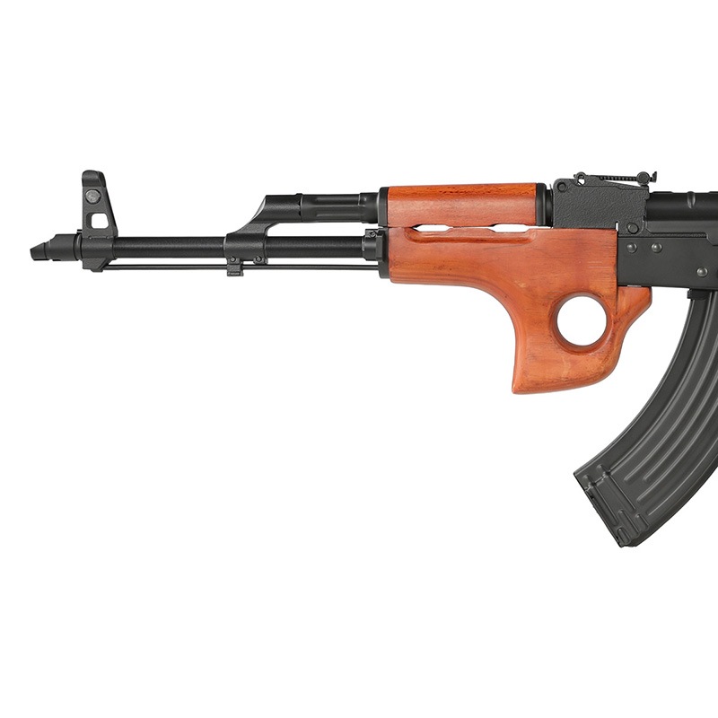 電動ガン！塗装済み！ CYMA Plus CM048S AKMSU AEG フルメタル 電動ガン (JP Ver./Eshooter
