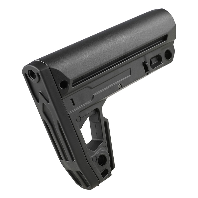 Double Eagle IMI TS2タイプバットストック BK | エアガンパーツ