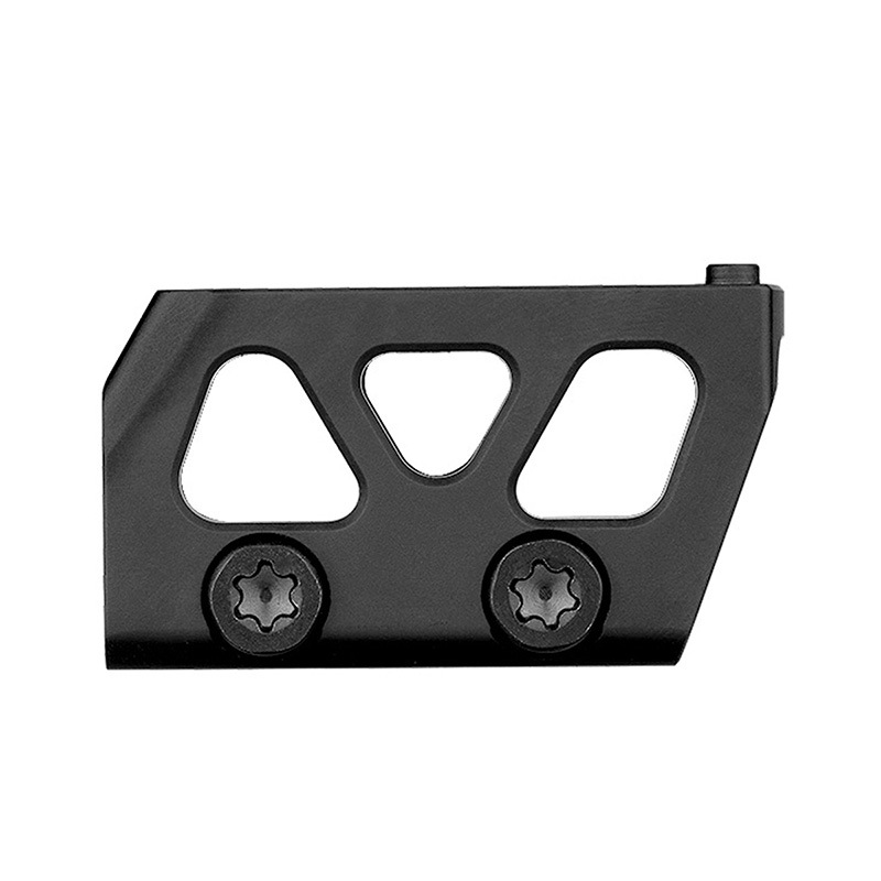 アルミ製 ブラック マウントレール 中型 WoSporT レールマウント for GLOCK [カラー：ブラック / タン