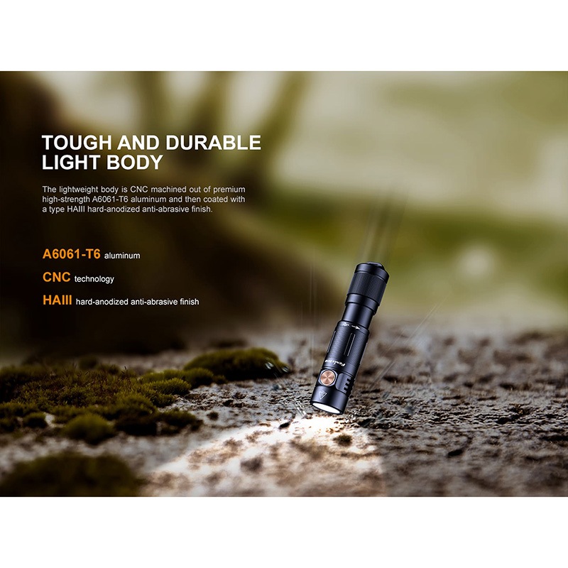 FENIX(ե˥å) E05R żߥ˥饤 Bronze 400롼/64mȼ Micro USB  ݡ֥饤 LED饤 