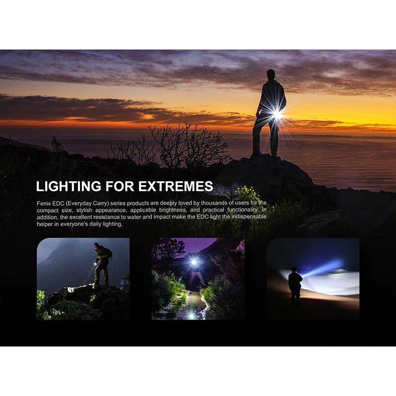 FENIX(ե˥å) E05R żߥ˥饤 Bronze 400롼/64mȼ Micro USB  ݡ֥饤 LED饤 