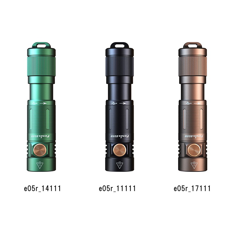 FENIX(ե˥å) E05R żߥ˥饤 Bronze 400롼/64mȼ Micro USB  ݡ֥饤 LED饤 