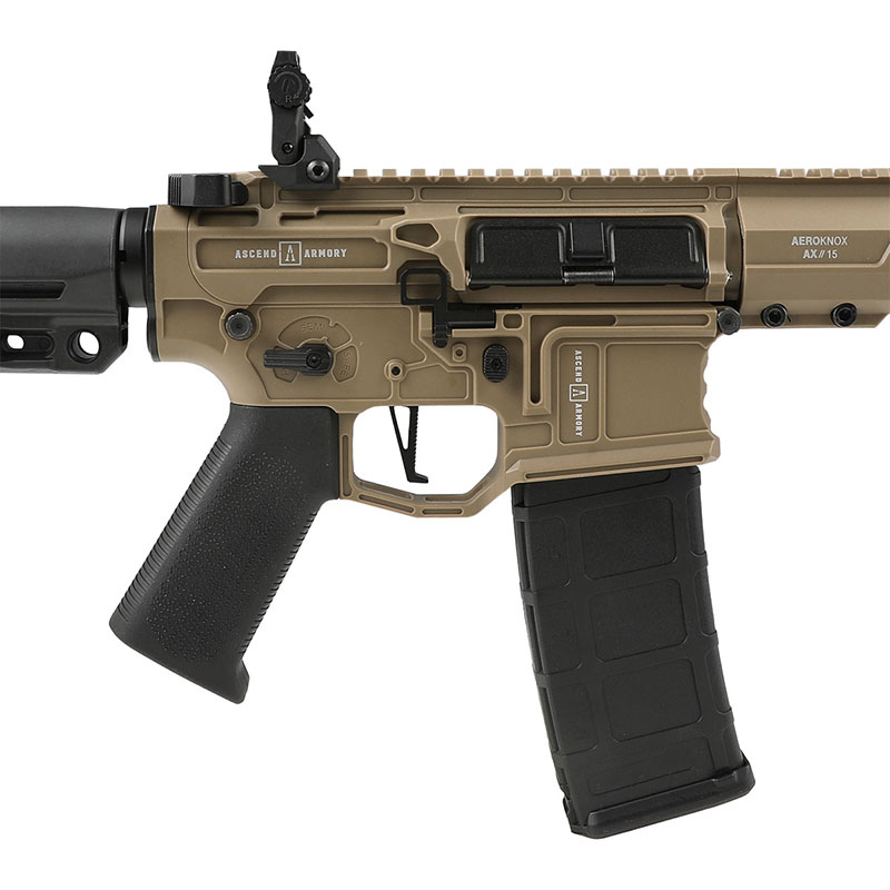 Double Eagle ֥륤 AR-15 AeroknoxAscend Armory Custom AEG ư 饤ե (Żҥȥꥬ/UTR꡼) 󥱡 2-Tone 