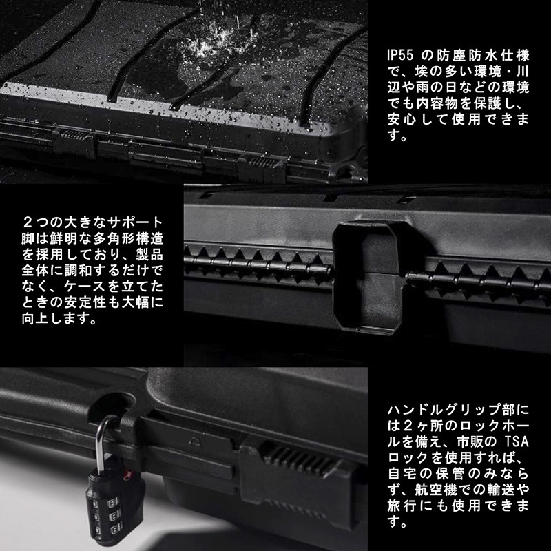 HTGベーシック WAVE 120 (大容量 軽量 Stackable/積み重ね可能) ハード