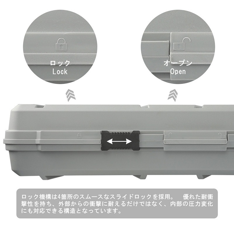 HTGベーシック WAVE 120 (大容量 軽量 Stackable/積み重ね可能) ハード