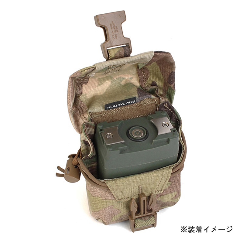 PEW Tactical CPスタイル フラッググレネードポーチ Black | サバゲー