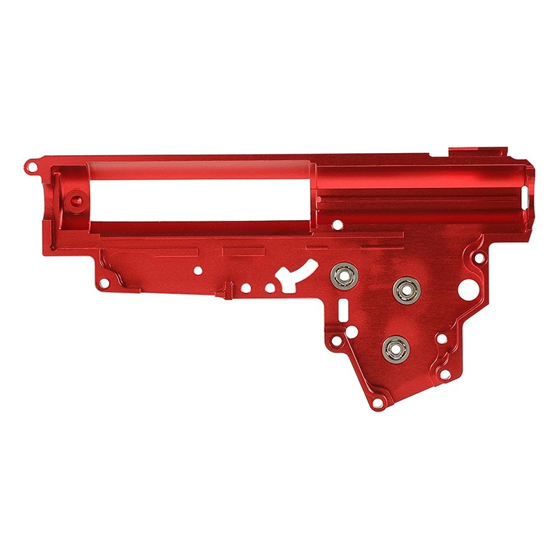 極レア ビンテージ アルミ エッグケース ミリタリーギア ZC LEOPARD 7075 アルミCNC QD式 ギアボックス 電動ガン Ver3 メカ