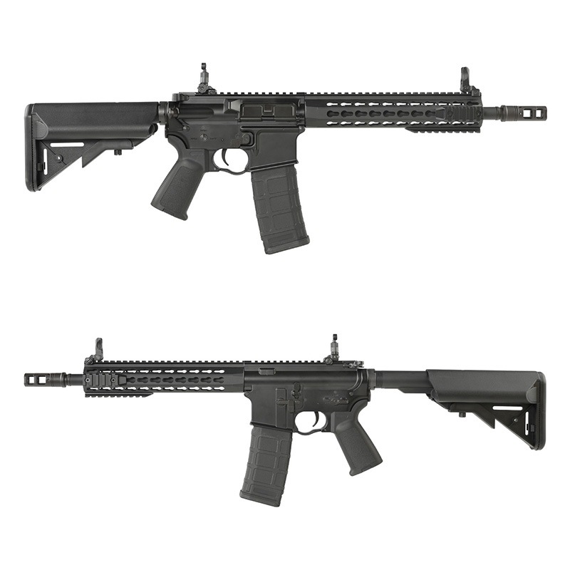 次世代電動ガン m4 CYMA Plus CM068B M4 URX4 Keymod 10.3inch AEG フルメタル 電動ガン