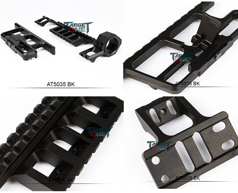 FMA RS REGULATE AK-307スタイル モジュラーサイドマウント BK