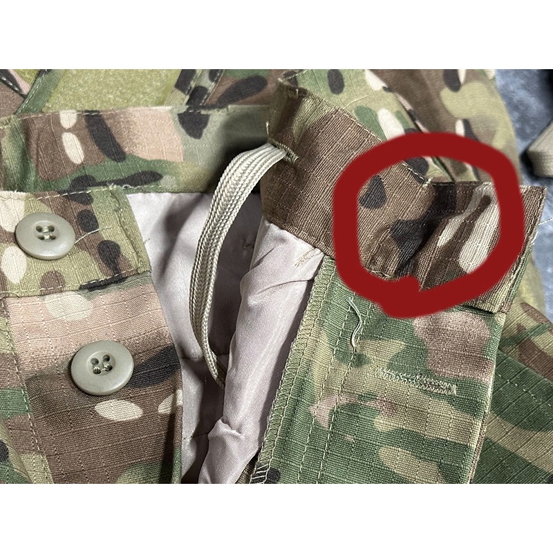 訳あり品】WoSporT BDU 迷彩服上下セット (ブーニーハット付属) XS