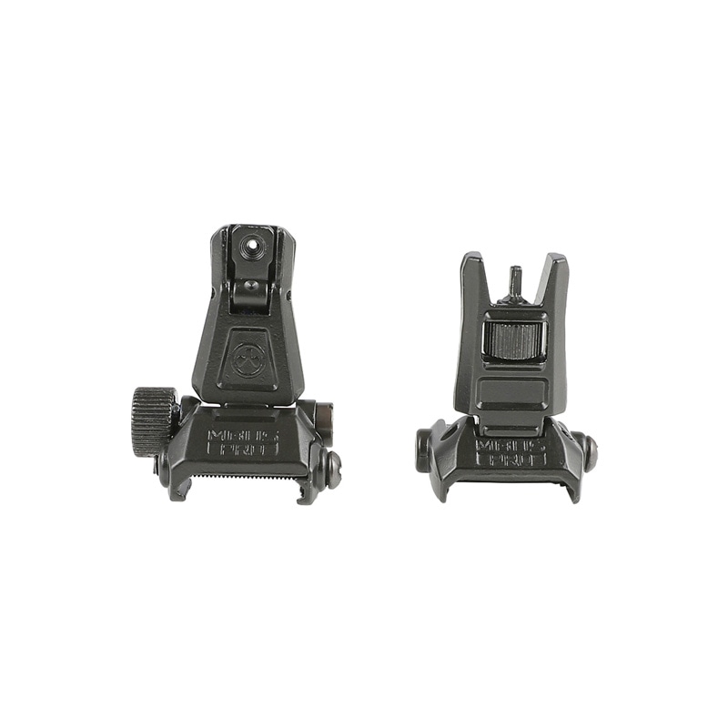 MAGPULタイプ MBUS PRO フルメタル バックアップサイト BK ブラック/DE