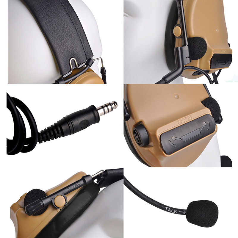 Z-Tactical COMTACIII C3タイプヘッドセット CB | ヘッドウェア,無線