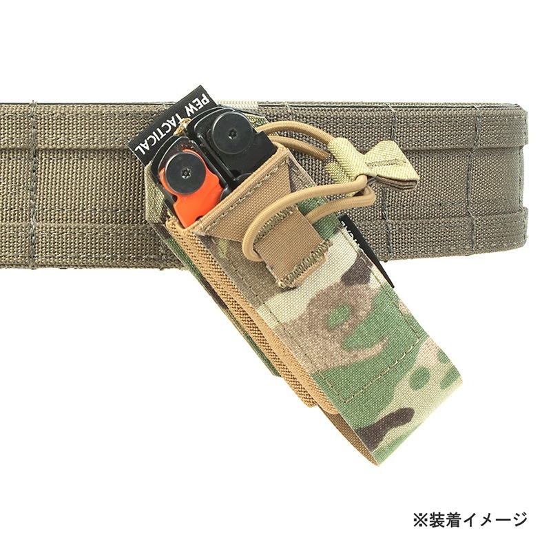 PEW Tactical 45°シングルMOLLEベルトアダプター【メール便可能/他の