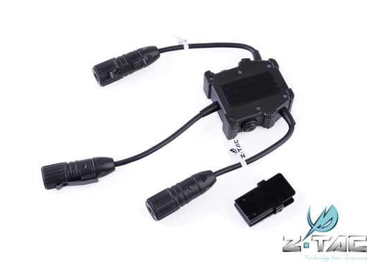 Z-Tactical TCIタイプ デュアルPTTスイッチ | ヘッドウェア,無線機器