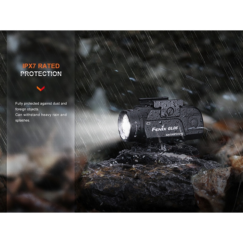 FENIX(フェニックス) GL06 タクティカル ピストルライト 最大600