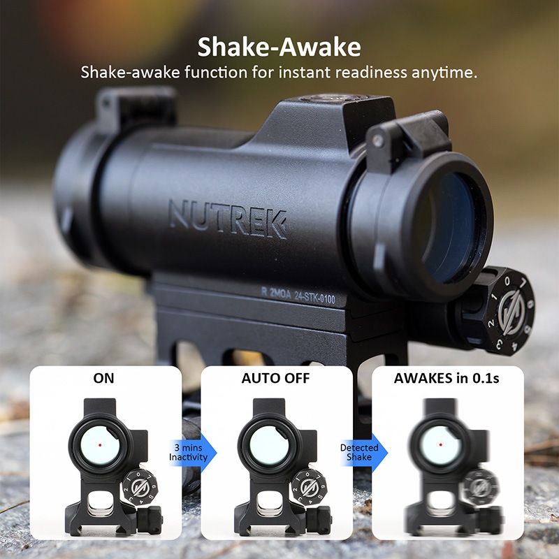 Nutrek Optics STRIKE 1×20 レッド ドットサイト T1/T2/COMP M5