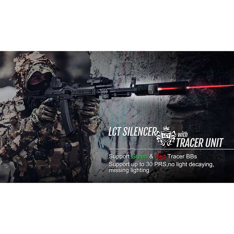 LCT Zenit DTK-4 サプレッサー サイレンサー AK74 LCT Zenit DTK-4タイプサイレンサー (14x1.0L/AT2000Rトレーサー