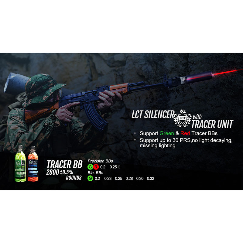LCT Zenit DTK-4 サプレッサー サイレンサー AK74 LCT Zenit DTK-4タイプサイレンサー (14x1.0L/AT2000Rトレーサー