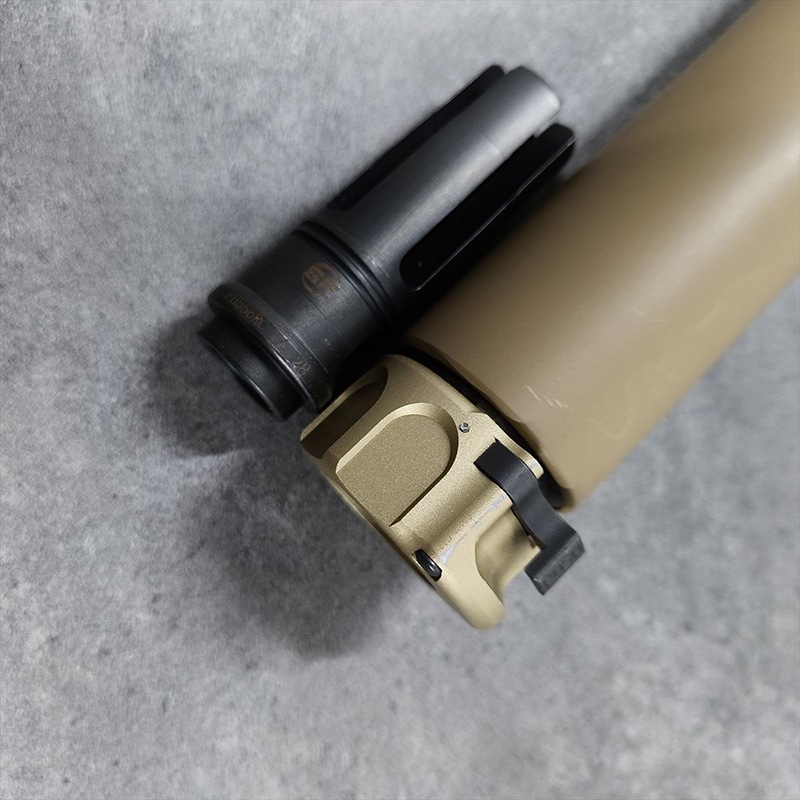 訳あり品】Airsoft Artisan SFタイプ SOCOM556-RCサプレッサー/4-Prong