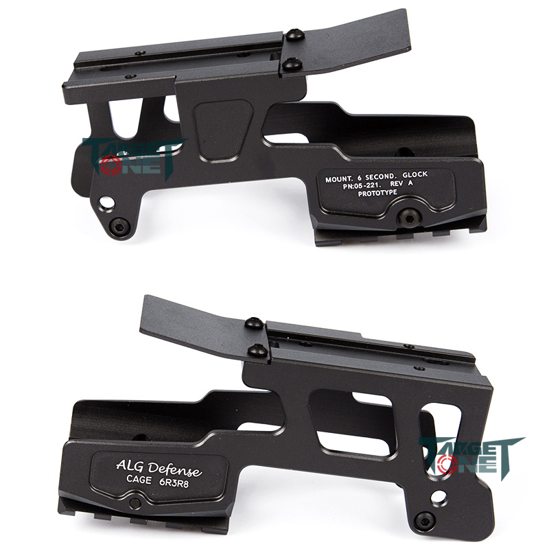 BFセール】FMA ALG Defense 6-SecondスタイルT1マウント BK | エアガン