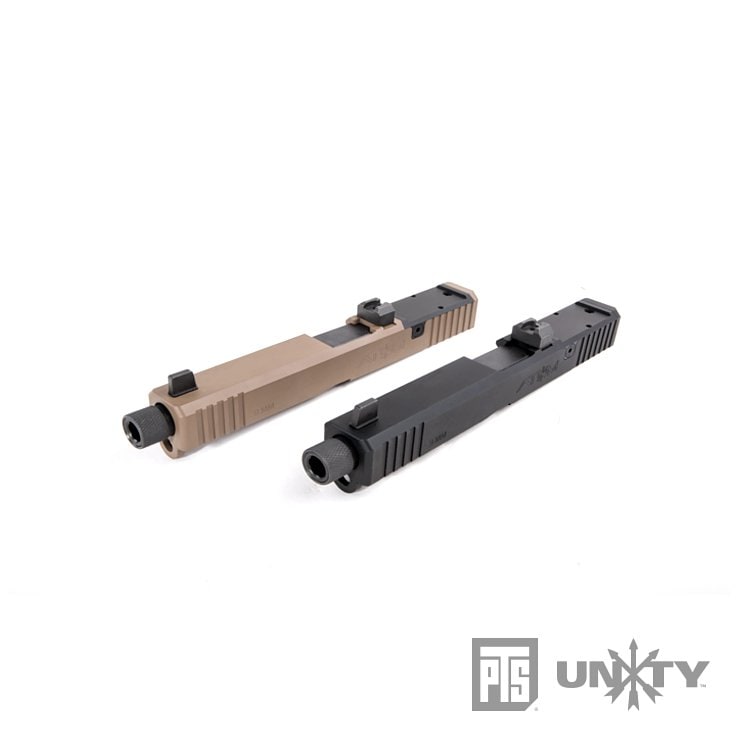 PTS Unity Tactical ATOMスライド 東京マルイG17/22/34対応 BK