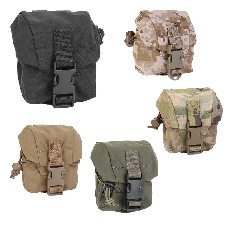 グレネードポーチ２個セット PEW Tactical CPスタイル フラッググレネードポーチ RangerGreen