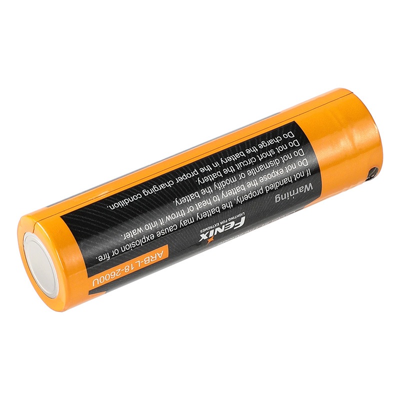 FENIX(フェニックス) ARB-L18-2600U 2600mAh/3.6V 充電式 18650