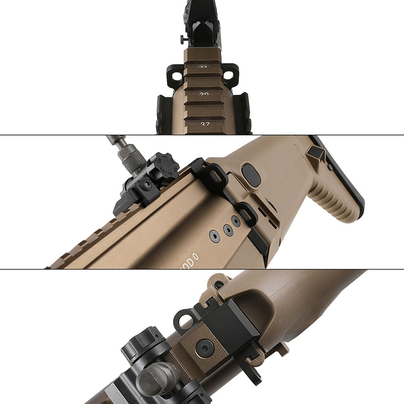 WE製 スカーH 電動ガン Amazon.co.jp: WE SCAR-H ガスブローバック ガスガン オープン