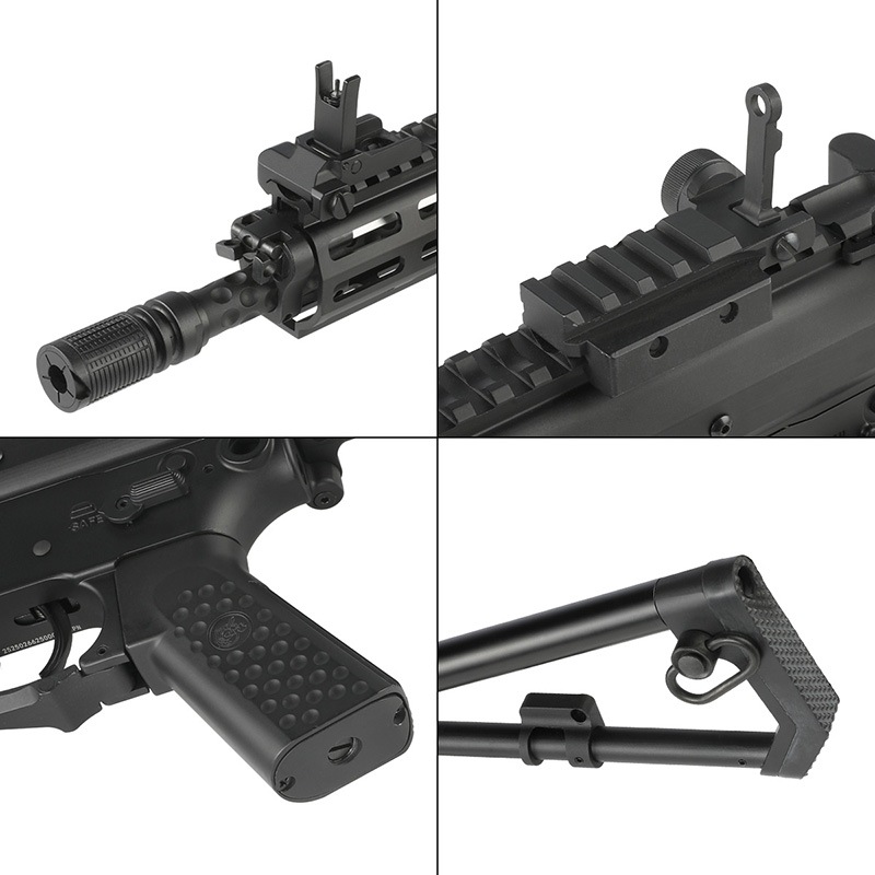 Golden Eagle KAC PDW 8inch Black AEG ư