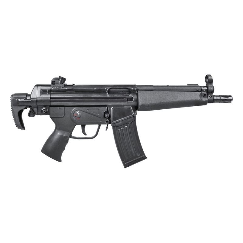 エアソフトガン ブラックモデル APS F1 Firearms SBR Black with KX3 Flash Hider ver ガスブロー