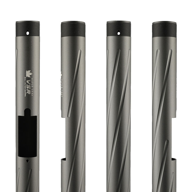 Maple Leaf ツイストフルートアウターバレル 650mm (東京マルイ VSR-10