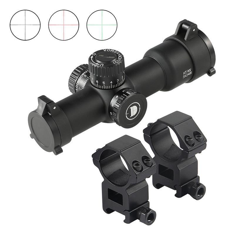 DISCOVERY NV 3×24IR SFP ショートスコープ (レッド/グリーン発光