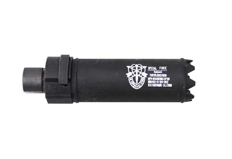 5KU SF SOCOM556-MINIスタイル Monster QDサイレンサー BK (14mm逆ネジ 