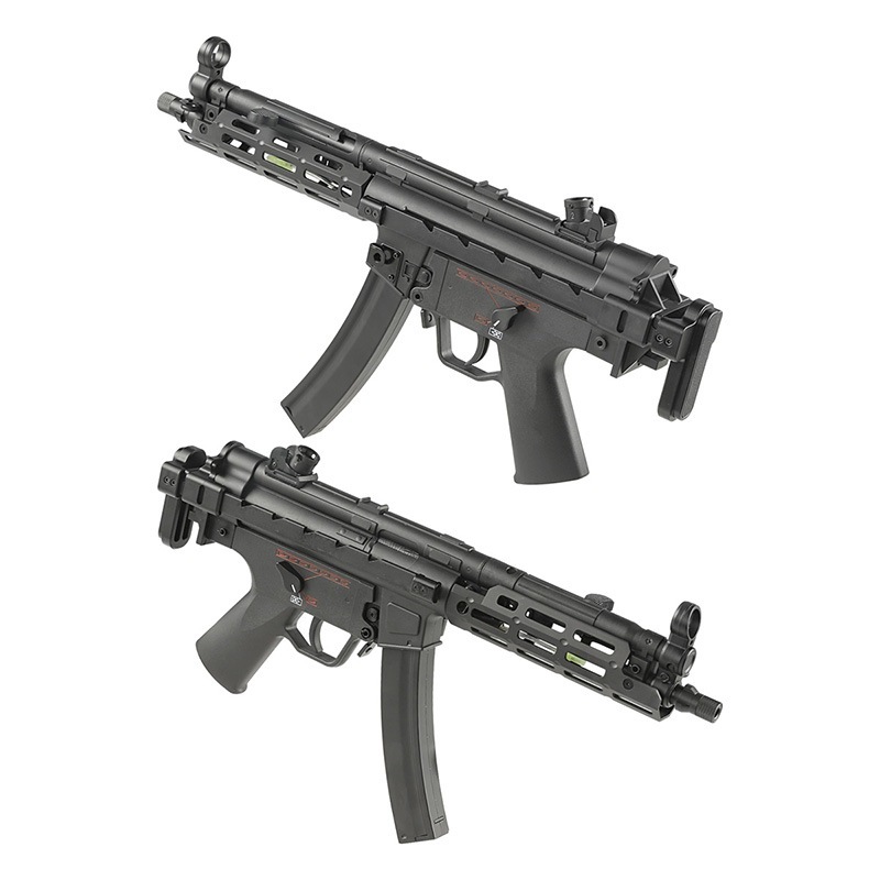 Golden Eagle MP5 M-lokハンドガード/リトラクタブルストック AEG 電動