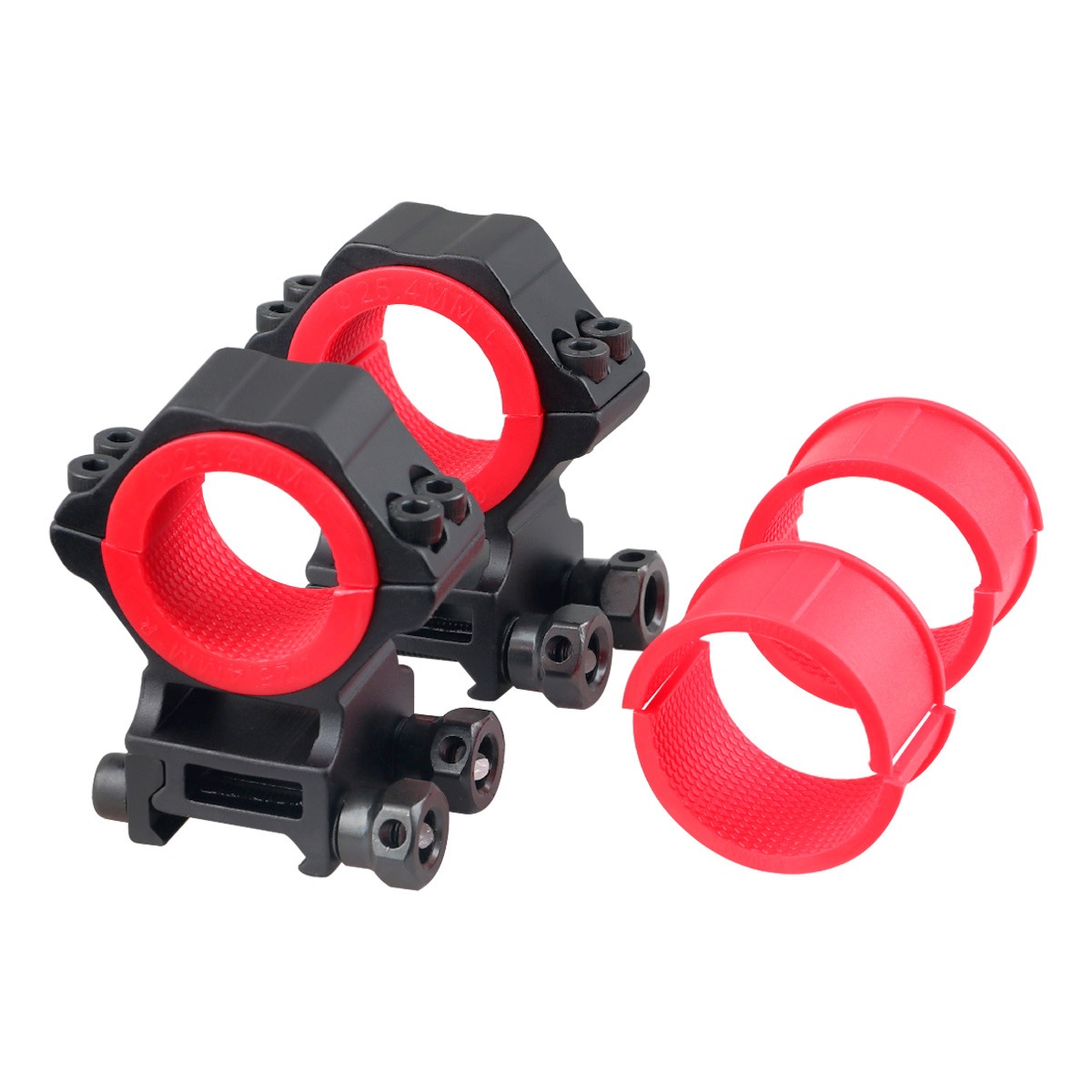 DISCOVERY ハイプロファイルスコープマウントリング (25.4/30/34mm