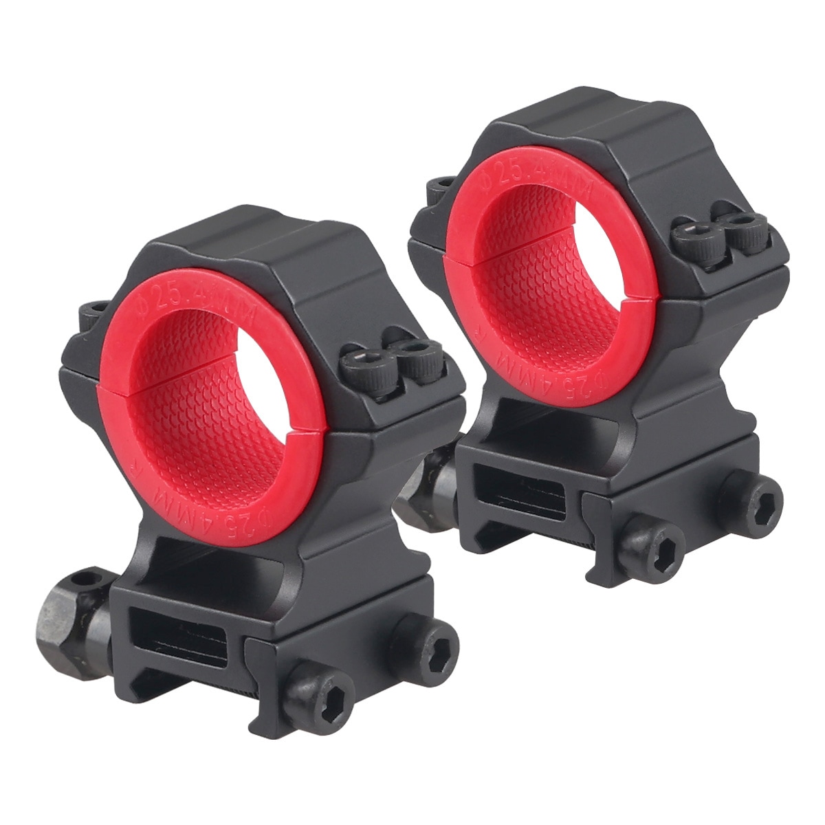 DISCOVERY ハイプロファイルスコープマウントリング (25.4/30/34mm