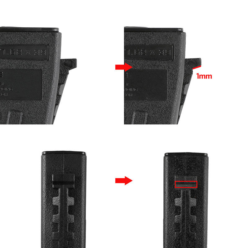SAA MAGPUL PMAG MOEタイプ AK/AKM スプリング給弾式200連マガジン DE