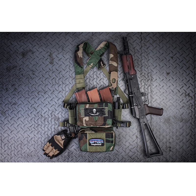 サバゲー用フル装備チェスト PEW Tactical HSPスタイル D3CRMチェストリグ | サバゲー装備品,ベスト
