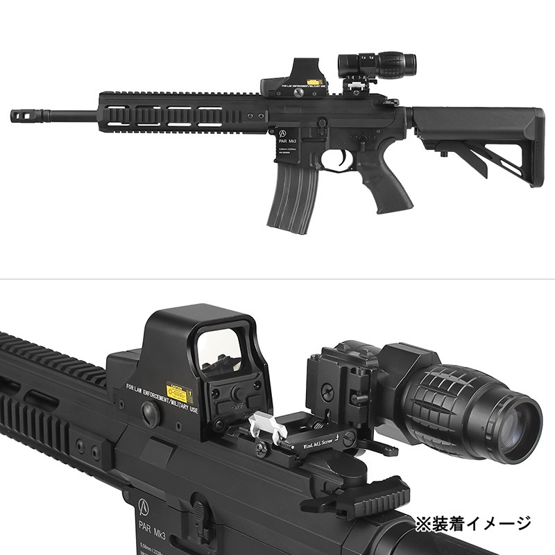 SCOKING ET 551タイプ ホロサイト ドットサイト BK | 光学機器,ドット