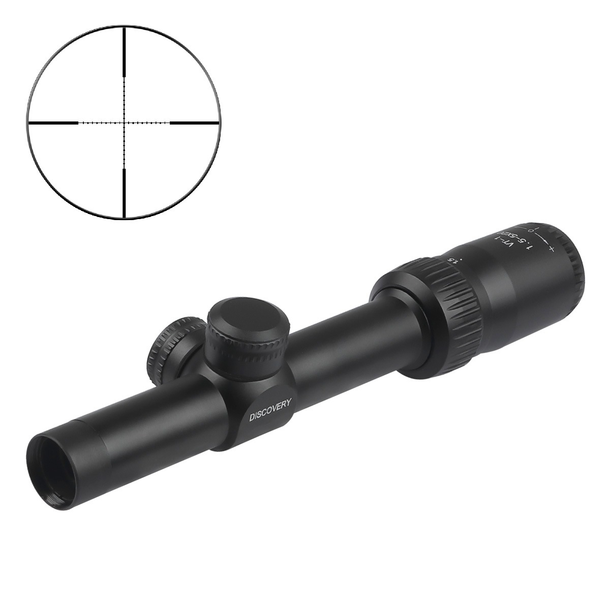 MIESSA 1-4×20 ショートスコープ 黒 DISCOVERY VT-1 1.5-5X20 ショートスコープ | 光学機器,スコープ