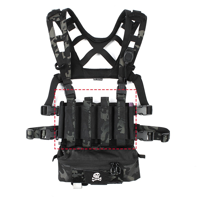 PEW Tactical SCスタイル SMGエラスティックプラカード | サバゲー装備