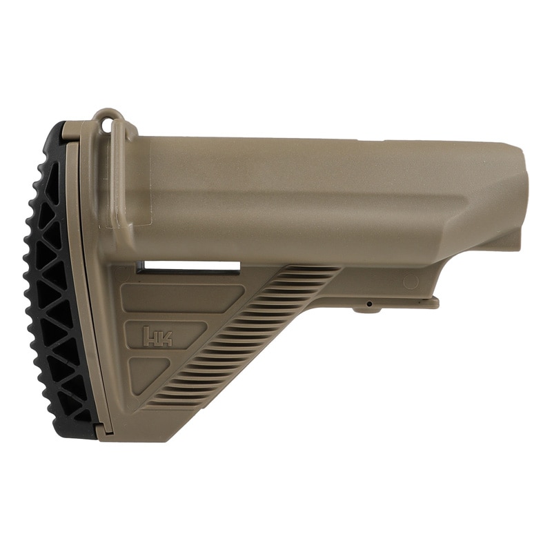 実物　H&K E1ストック　hk416 Elite Force H&K 416 E1 Crane Stock for M4 ( Black )