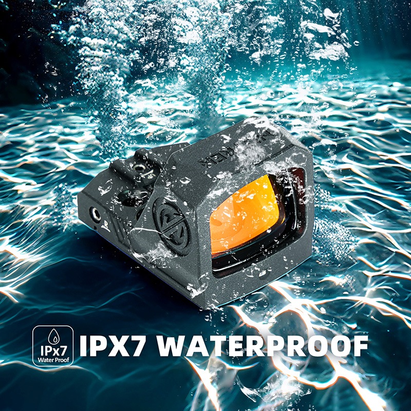 【実物】nutrek ドットサイト NUTREK】 Optics EDGE－1x24x17 レッド ドット サイト (RMR 仕様