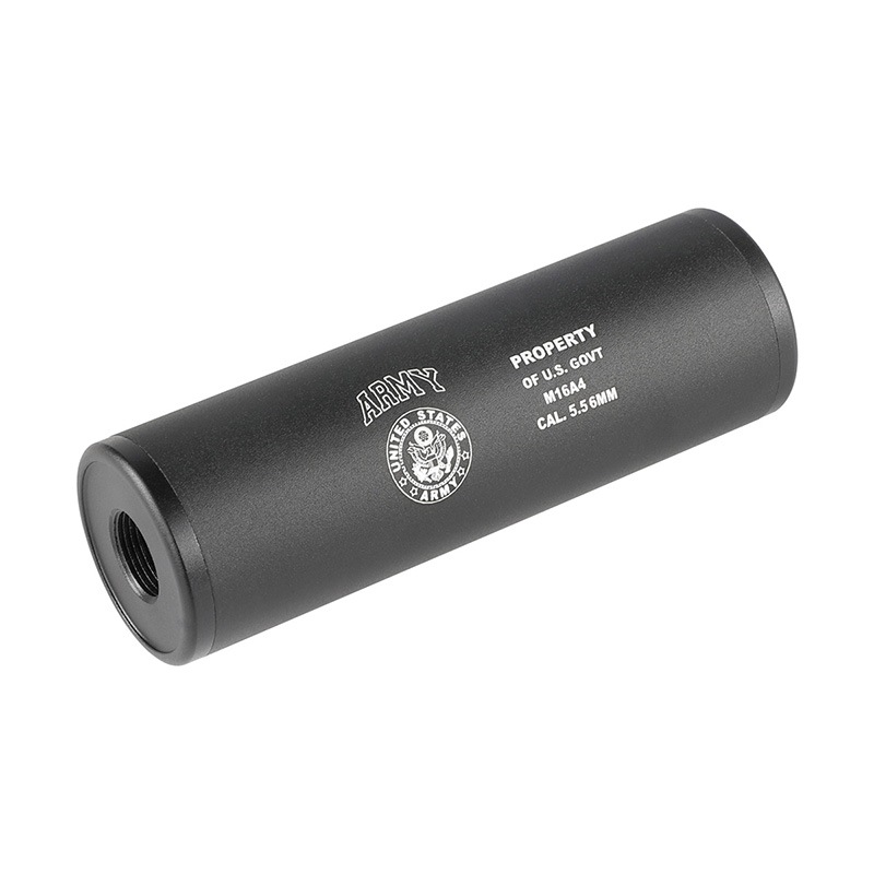 CYMA HY-190H Φ35×110mm サイレンサー(正逆ネジ両用/PROPERTY OF U.S.