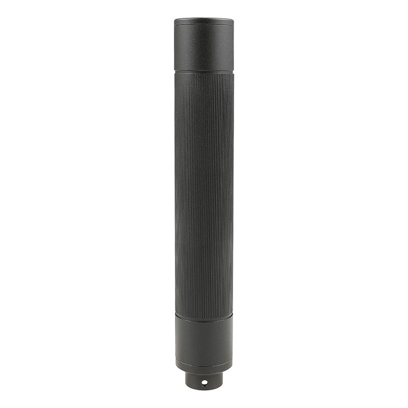 SLONG Airsoft ストレートスリットスリムサイレンサー (14mm逆ネジ/Φ28