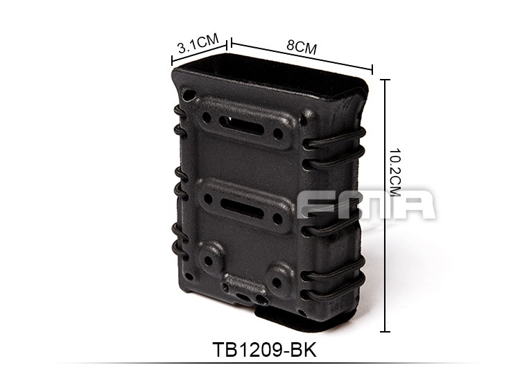 FMA G-CODE Scorpionスタイル 7.62mm ライフルマグキャリアー BK