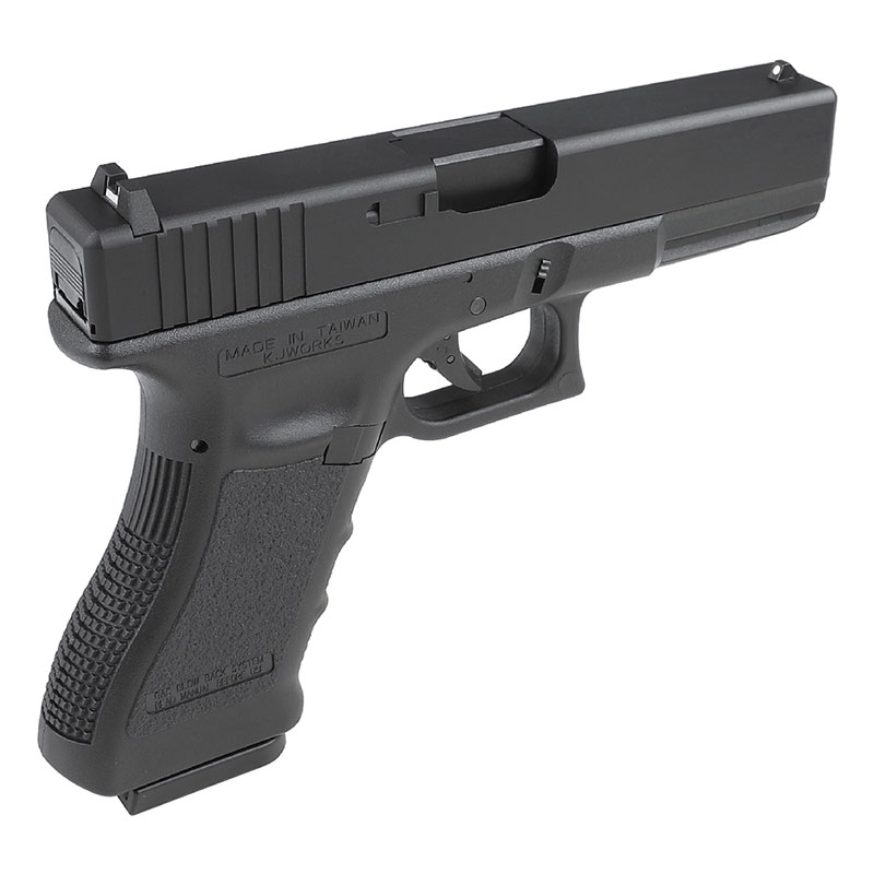 KJ WORKS KP-17 ガスブローバックピストル BK | エアガン本体